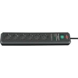 Brennenstuhl 1159540366 prolunghe e multiple 2 m 6 presa(e) AC Nero antracite, 2 m, 6 presa(e) AC, Nero, 19500 A, 3500 W, Nero