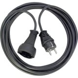 Brennenstuhl 1165430 cavo di alimentazione Nero 3 m, Cavo di prolunga Nero, 3 m, Nero
