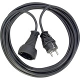 Brennenstuhl 1165440 cavo di alimentazione Nero 5 m, Cavo di prolunga Nero, 5 m, Nero
