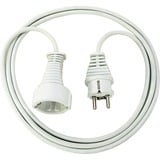 Brennenstuhl 1168120015 2m Bianco cavo di alimentazione bianco, 2 m, Maschio/Femmina, Bianco