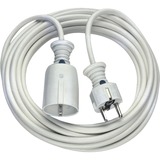 Brennenstuhl 1168430 cavo di alimentazione Bianco 3 m, Cavo di prolunga bianco, 3 m, Bianco
