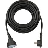 Brennenstuhl 1168980010 cavo di alimentazione Nero 10 m, Cavo di prolunga Nero, 10 m, Nero