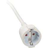 Brennenstuhl 1168980250 cavo di alimentazione Bianco 5 m, Cavo di prolunga bianco, 5 m, Bianco