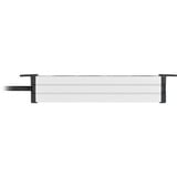 Brennenstuhl 1390007004 prolunghe e multiple 2 m 4 presa(e) AC Interno Nero, Argento, Ciabatta Nero/Argento, 2 m, 4 presa(e) AC, Interno, IP20, Nero, Argento, 85 mm