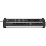 Brennenstuhl 1392000232, Ciabatta Nero/Argento