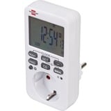 Brennenstuhl 1506320 timer elettrico Bianco Timer settimanale bianco, Timer settimanale, Bianco, Digitale, LCD, Pulsanti, 24h