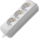 Brennenstuhl Eco-Line Bianco 3 presa(e) AC 1,5 m, Ciabatta bianco, 3 presa(e) AC, Tipo H, Bianco, 1,5 m, 170 mm