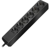 Brennenstuhl Eco-Line Nero 6 presa(e) AC 1,5 m, Ciabatta Nero, 6 presa(e) AC, Tipo H, Nero, 1,5 m, 330 mm