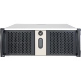 Chenbro 4U Open-Bay Compact Rackmount Portabagagli Grigio vane portacomputer Nero/Argento, Portabagagli, Server, ABS sintetico, SGCC, CEB, Grigio, 4U