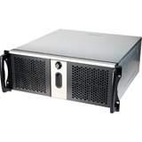 Chenbro 4U Open-Bay Compact Rackmount Portabagagli Grigio vane portacomputer Nero/Argento, Portabagagli, Server, ABS sintetico, SGCC, CEB, Grigio, 4U