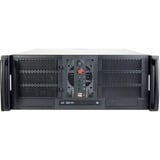 Chenbro 4U Open-Bay Compact Rackmount Portabagagli Grigio vane portacomputer, Enclosure per rack Nero/Argento, Portabagagli, Server, ABS sintetico, SGCC, CEB, Grigio, 4U