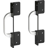 Chenbro 84H210510-004 porta accessori Staffa di supporto Staffa di supporto, Nero, SR20966/SR10566, 2 pz