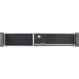 Chenbro RM24100 Alloggiamento Server argento/Nero, 430 mm, 457 mm, 88 mm, 6,93 kg, 9,35 kg