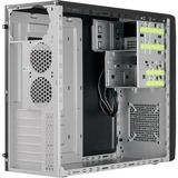 Chieftec CG-04B-OP computer case Midi Tower Nero Nero, Midi Tower, PC, Nero, ATX, micro ATX, SECC, 14 cm