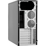 Chieftec CG-04B-OP computer case Midi Tower Nero Nero, Midi Tower, PC, Nero, ATX, micro ATX, SECC, 14 cm