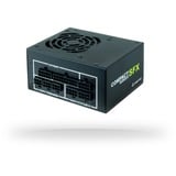 Chieftec CSN-450C alimentatore per computer 450 W 20+4 pin ATX SFX Nero, Alimentatore PC Nero, 450 W, 100 - 240 V, 47 - 63 Hz, 6 A, Attivo, 90 W