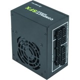 Chieftec CSN-650C alimentatore per computer 650 W 20+4 pin ATX SFX Nero, Alimentatore PC Nero, 650 W, 100 - 240 V, 47 - 63 Hz, 6 A, Attivo, 90 W