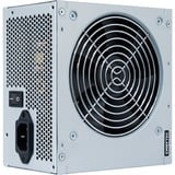 Chieftec GPB-450S alimentatore per computer 450 W 20+4 pin ATX PS/2 Argento, Alimentatore PC grigio, 450 W, 200 - 240 V, 47 - 63 Hz, 3.5 A, Attivo, 100 W