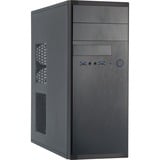 Chieftec HQ-01B-OP computer case Midi Tower Nero, Chassis Tower Nero, Midi Tower, PC, Nero, ATX, micro ATX, SECC, 12 cm