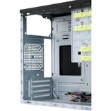 Chieftec HT-01B-OP computer case Mini Tower Nero, Chassis Tower Nero, Mini Tower, PC, Nero, micro ATX, Alluminio, Casa/ufficio