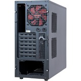 Chieftec LF-02B-OP computer case Midi Tower Nero, Chassis Tower Nero, Midi Tower, PC, Nero, ATX, micro ATX, Casa/ufficio, Fondo