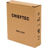 Chieftec SDC-025 pannello drive bay 8,89 cm (3.5") Nero Nero, 8,89 cm (3.5"), Nero, Alluminio, 102 mm, 117 mm, 25 mm