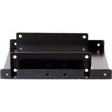 Chieftec SDC-025 pannello drive bay 8,89 cm (3.5") Nero, Telaio di montaggio Nero, 8,89 cm (3.5"), Nero, Alluminio, 102 mm, 117 mm, 25 mm