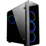 Chieftec Scorpion II Midi Tower Nero Nero, Midi Tower, PC, Nero, ATX, micro ATX, Mini-ITX, SPCC, Vetro temperato, Giocare