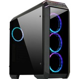 Chieftec Stallion II Tower Nero Nero, Tower, PC, Nero, ATX, micro ATX, Mini-ITX, SECC, Vetro temperato, 16 cm