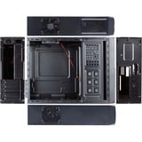 Chieftec UE-02B computer case Mini Tower Nero 250 W, Chassis Tower Nero, Mini Tower, PC, Nero, micro ATX, Metallo, 250 W