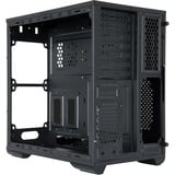 Chieftec UK-02B-OP computer case HTPC Nero, Alloggio a cubo Nero, HTPC, PC, Nero, ATX, micro ATX, Mini-ITX, SPCC, 11 cm