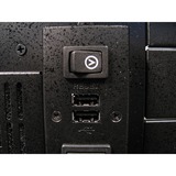 Chieftec UNC-410S-B-U3 Supporto Nero Supporto, PC, Nero, ATX, micro ATX, Acciaio, 14 cm