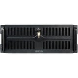 Chieftec UNC-411E-B-OP computer case Supporto Nero, Server case Nero, Supporto, Server, Nero, ATX, EATX, micro ATX, SECC, 14 cm
