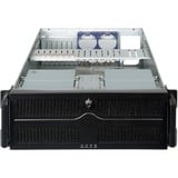 Chieftec UNC-411E-B-OP computer case Supporto Nero, Server case Nero, Supporto, Server, Nero, ATX, EATX, micro ATX, SECC, 14 cm
