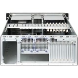Chieftec UNC-411E-B-OP computer case Supporto Nero, Server case Nero, Supporto, Server, Nero, ATX, EATX, micro ATX, SECC, 14 cm