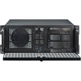 Chieftec UNC-411E-B computer case Supporto Nero, Argento 400 W, Server case Nero, Supporto, Server, Nero, Argento, ATX, EATX, micro ATX, SECC, 4U