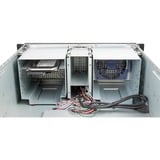 Chieftec UNC-411E-B computer case Supporto Nero, Argento 400 W, Server case Nero, Supporto, Server, Nero, Argento, ATX, EATX, micro ATX, SECC, 4U