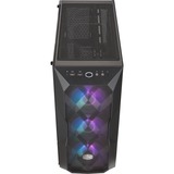 Cooler Master MasterBox TD500 Mesh Midi Tower Nero Nero, Midi Tower, PC, Nero, ATX, EATX, micro ATX, Mini-ITX, SSI CEB, Rete, Plastica, Acciaio, Vetro temperato, Multi