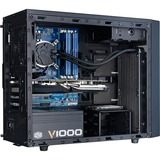 Cooler Master N200 Mini-Tower Nero Nero, Mini-Tower, PC, Plastica, Acciaio, Nero, Micro ATX,Mini-ITX, Casa/ufficio