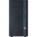 Cooler Master N200 Mini-Tower Nero Nero, Mini-Tower, PC, Plastica, Acciaio, Nero, Micro ATX,Mini-ITX, Casa/ufficio