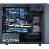 Cooler Master N200 Mini-Tower Nero, Chassis Tower Nero, Mini-Tower, PC, Plastica, Acciaio, Nero, Micro ATX,Mini-ITX, Casa/ufficio