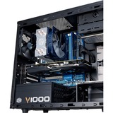 Cooler Master N200 Mini-Tower Nero, Chassis Tower Nero, Mini-Tower, PC, Plastica, Acciaio, Nero, Micro ATX,Mini-ITX, Casa/ufficio