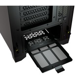 Corsair 4000D Airflow Midi Tower Nero Nero, Midi Tower, PC, Nero, ATX, EATX, micro ATX, Mini-ITX, Plastica, Acciaio, Vetro temperato, 17 cm