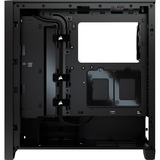 Corsair 4000D Airflow Midi Tower Nero Nero, Midi Tower, PC, Nero, ATX, EATX, micro ATX, Mini-ITX, Plastica, Acciaio, Vetro temperato, 17 cm