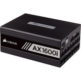 Corsair AX1600i alimentatore per computer 1600 W ATX Nero Nero, 1600 W, 100 - 240 V, 50 - 60 Hz, 9 - 15 A, 180 W, 1600 W