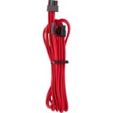 Corsair CP-8920223 cavo di alimentazione interno rosso, Maschio, Maschio, Dritto, Dritto, Nero, Rosso