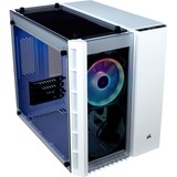Corsair Crystal 280X Bianco bianco, PC, Bianco, micro ATX, Acciaio, Vetro temperato, 15 cm, 30 cm
