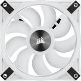 Corsair iCUE QL120 Case per computer Ventilatore 12 cm Bianco bianco, Ventilatore, 12 cm, 525 Giri/min, 1500 Giri/min, 26 dB, 41,8 pdc/min