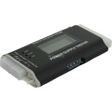 DeLOCK 18159 tester per batterie Nero/Bianco, Strumento di misura Nero, Nero/Bianco