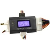 DeLOCK 18159 tester per batterie Nero/Bianco, Strumento di misura Nero, Nero/Bianco